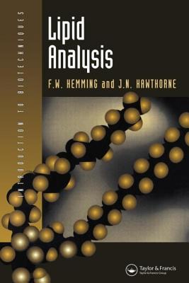 Lipid Analysis - Hemming, F W, and Hawthorne, J N