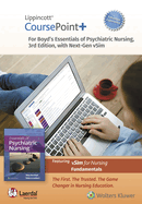 Lippincott Coursepoint Enhanced for Boyd's Essentials of Psychiatric Nursing