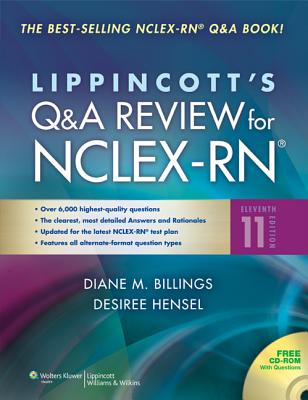 Lippincott's Q&A Review for NCLEX-RN with Access Code - Billings, Diane McGovern, and Hensel, Desiree