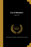 List of Members; Volume 1911