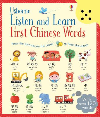 Listen and Learn First Chinese Words - Mackinnon, Mairi, and Taplin, Sam