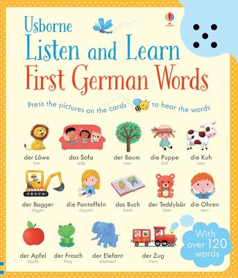 Listen and Learn First German Words - Mackinnon, Mairi, and Taplin, Sam
