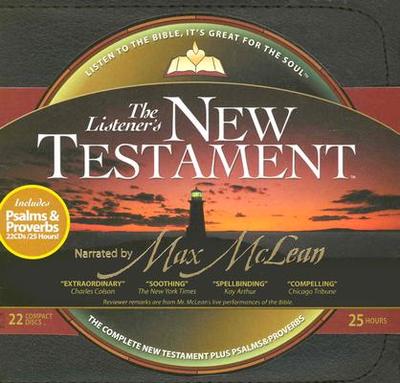 Listener's New Testament with Psalms and Proverbs-NIV - McLean, Max (Read by)