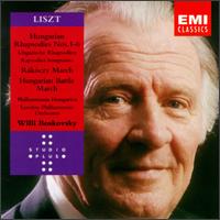 Liszt:Hungarian Rhapsodies Nos. 1-6; Rkczy March; Ungarischer Sturmmarsch - Willi Boskovsky (conductor)