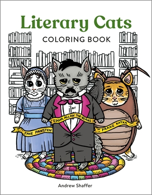 Literary Cats Coloring Book - Shaffer, Andrew