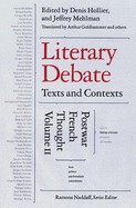 Literary Debate: Texts and Contexts: Postwar French Thought