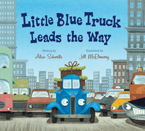 Little Blue Truck Leads the Way Padded Board Book