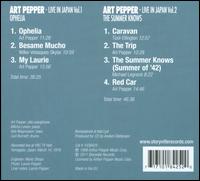 Live in Japan - Art Pepper