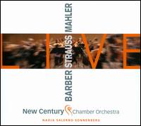 Live: Strauss, Barber & Mahler - Anna Kruger (viola); Anthony Manzo (bass); Candace A. Guirao (violin); Nadja Salerno-Sonnenberg (violin);...