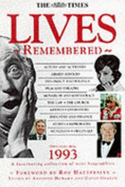 Lives Remembered: "Times" Obituaries
