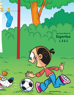 Livro para Colorir de Esportes 1, 2 & 3