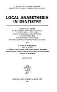 Local Anaesthesia in Dentistry - Howe, Geoffrey L., and Whitehead, F. Ivor