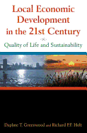 Local Economic Development in the 21st Centur: Quality of Life and Sustainability