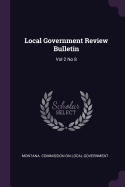 Local Government Review Bulletin: Vol 2 No 8