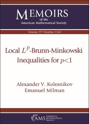 Local Lp -Brunn-Minkowski Inequalities for p  - Kolesnikov, Alexander V., and Milman, Emanuel