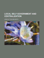 Local Self-Government and Centralization