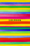 Logbook: Internet Address & Password Book. Rainbow Watercolor Cover Online Organizer, A-Z PC Notebook for Websites, Username, Password & Notes