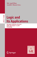 Logic and Its Applications: 8th Indian Conference, Icla 2019, Delhi, India, March 1-5, 2019, Proceedings