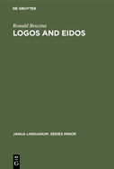 Logos and Eidos: The Concept in Phenomenology