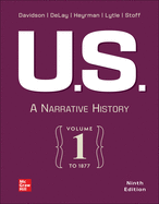 Looseleaf for U.S.: A Narrative History, Volume 1: To 1877