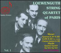 Lowenguth String Quartet, Vol. 1: Mozart and Haydn - Georgina Dobree (clarinet); Lowenguth String Quartet