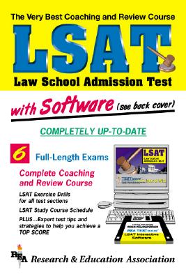 LSAT with Testware: Book Plus Software - Research & Education Association, and Burdette, R. K.