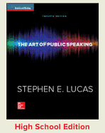 Lucas, the Art of Public Speaking, 2015, 12e, Student Edition