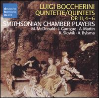 Luigi Boccherini: Quintette/Quintets Op. 11, Nos. 4-6 - Smithsonian Chamber Players (chamber ensemble)