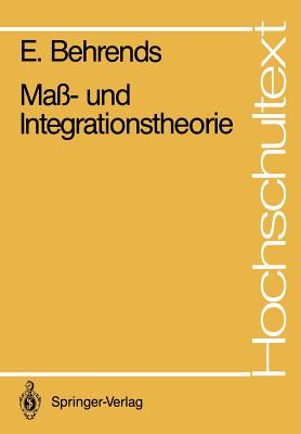 Ma- und Integrationstheorie - Behrends, Ehrhard