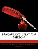 Macaulay's Essay on Milton