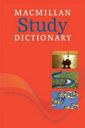 Macmillan Study Dictionary Paperback: Study PB