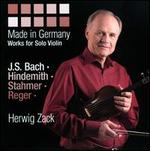 Made in Germany - Works for Solo Violin