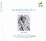Made of Melting Snow: Elizabethan Consort Songs