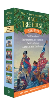 Magic Tree House Books 21-24 Boxed Set: American History Quartet - Osborne, Mary Pope, and Murdocca, Sal (Illustrator)