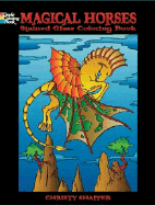 Magical Horses Stained Glass Coloring Book