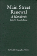 Main Street Renewal: A Handbook for Citizens and Public Officials