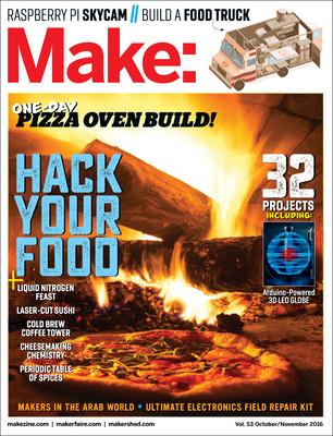 Make: Volume 53: Hack Your Food - Senese, Mike (Editor)