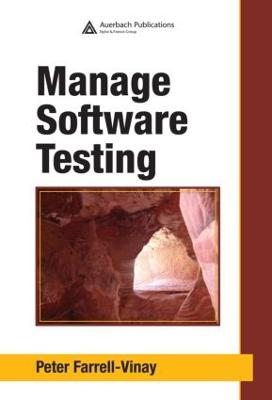 Manage Software Testing - Farrell-Vinay, Peter