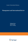 Management and International Review: Cross-Cultural and Comparative International Human Resource Management