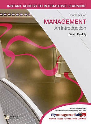 Management plus MyLab Access Code - Boddy, David