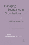 Managing Boundaries in Organizations: Multiple Perspectives