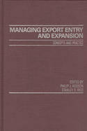Managing Export Entry and Expansion: Concepts and Practice