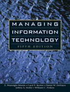Managing Information Technology: International Edition