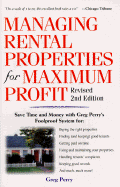 Managing Rental Properties for Maximum Profit, Revised 2nd Edition - Perry, Greg M