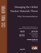 Managing the Global Nuclear Materials Threat: Policy Recommendations