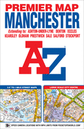 Manchester A-Z Premier Map