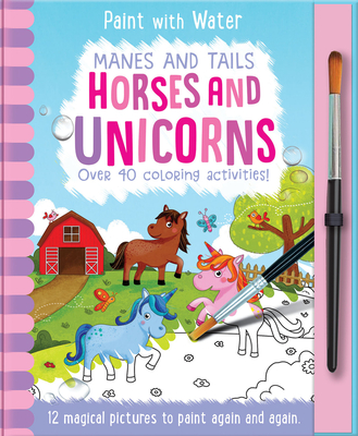 Manes and Tails - Horses and Unicorns, Mess Free Activity Book - Copper, Jenny, and Imagine That