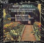 Manuel de Falla: Nuits dans les jardins d'Espagne; Fantasía bætica; Quatre pièces espagnoles; Deux homages