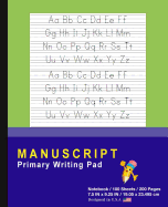 Manuscript Primary Writing Pad: Green - Writing Journal Tablet For Kids - Write ABC's & First Words - Handwriting Practice - For Home & School [Classic]