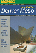 Mapsco Denver Metro Street Atlas: And 35 Surrounding Communities